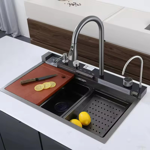 Lavello da Cucina <span class=keywords><strong>Moderno</strong></span> con Purificazione Integrata degli Alimenti per un Uso Efficiente in Cucina - Product Image 2