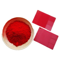 Pigment rouge 242 de qualité professionnelle à forte concentration, sans migration, pour cuir souple et câbles en PVC spécialisés