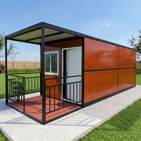 Maison Modulaire Conteneurisée Pliable 20FT X Z – Maison Préfabriquée en Acier, Mini-Bureau, Facile à Déplacer