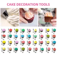 83 Stück Kuchen Dekorieren Backwerk zeuge Set, Silikon Icing Piping Wieder verwendbare Spritz beutel Edelstahl Düsens pitzen