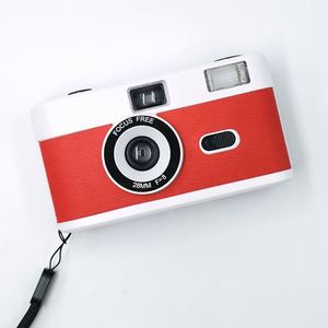 White 35mm Reusable <b>Film</b> <b>Cameras</b> with Flash Custom Vintage Retro Premium Colorful Reloadable Non Disposable M35 Re Usable OEM - Product Image 5