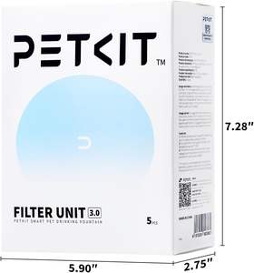 Pour <span class=keywords><strong>PETKIT</strong></span> 3.0 mise à niveau Eversweet 2S/3/3 Pro/Solo/Solo SE filtres boîte de remplacement Cybertail en plastique 5 pièces Pack pour chiens - Product Image 6