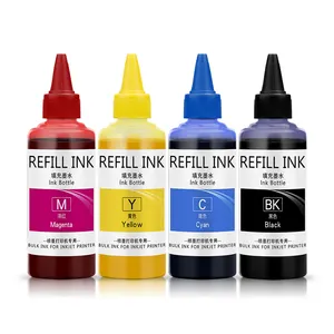 Ocinkjet 100ML par bouteille 4 couleurs en gros encre à colorant de Sublimation pour Epson Workforce 630 635 60 840 545 645 845