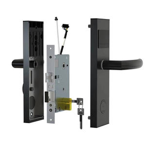 Kadonio מפעל סיטונאי נירוסטה ללא מפתח חכם RFID כרטיס מנעול דלת עץ אלקטרוני למלון - Product Image 6