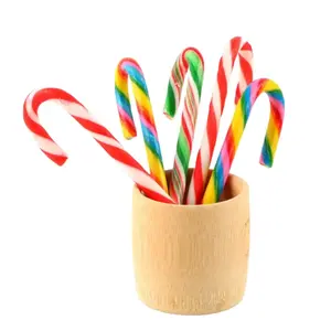 什锦水果味圣诞摆件热卖糖果树装饰定制儿童硬糖手杖