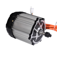 Moteur à courant continu différentiel sans balais pour tricycle différentiel série 128 48V