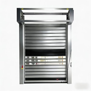 Portes à enroulement coupe-vent directes d'usine pour ports et logistique ; <span class=keywords><strong>Volets</strong></span> roulants rigides sur mesure disponibles - Product Image 4