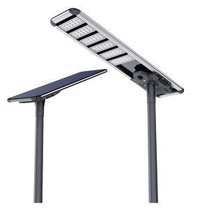 Lampadaires solaires LED intégrés super lumineux 150W 200W 250W 300W, étanches en aluminium pour extérieur IP66, pour projets routiers - Product Image 1