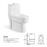 WC monobloc en céramique YIDA, à double chasse, moderne, pour villa, avec siphon en S, à poser au sol
