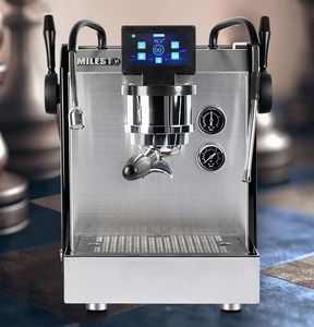 1961-1 en gros <span class=keywords><strong>Pas</strong></span> <span class=keywords><strong>Cher</strong></span> En Acier Inoxydable Italien Semi-Automatique PID contrôle Pompe Vibrante Électrique Fabricant de Machine À Café Expresso - Product Image 4