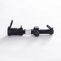 Bravo Optics Hunting Lunette de visée compacte 1-8x24 SFP Center Red Dot Illuminated Sight Tactical Hunting LPVO Scope