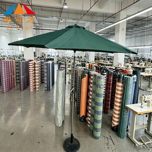<span class=keywords><strong>Parasol</strong></span> d'extérieur Aikeli 1,35 m en aluminium, <span class=keywords><strong>protection</strong></span> UV80+, imperméable, léger, avec manivelle inclinable pour terrasse - Product Image 3
