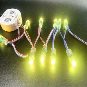 Navidad LED <span class=keywords><strong>Pixel</strong></span> Light 24V 12mm <span class=keywords><strong>WS2811</strong></span> IC Full Color IP67 LED <span class=keywords><strong>Pixel</strong></span> String Light Venta directa de fábrica Led <span class=keywords><strong>Pixel</strong></span> String Light - Product Image 5
