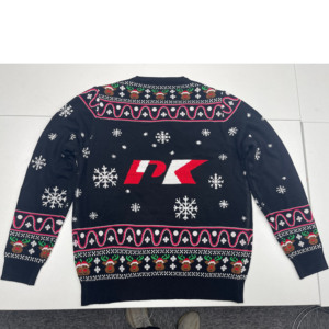 سترة عيد الميلاد-سترة جديدة للرجال والنساء غير رسمية تناسب جميع المباريات رقبة مستديرة سترة قبيحة - Product Image 6