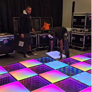 * Tohot bán CE không thấm nước sàn nhảy di động 3D tương tác LED Video Dancing <span class=keywords><strong>Floor</strong></span> DJ chiếu sáng LED Dance <span class=keywords><strong>Floor</strong></span> Đảng Câu lạc bộ - Product Image 5