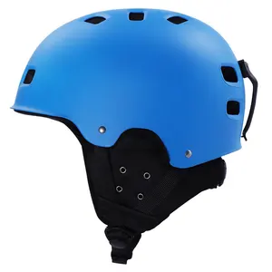 Ударопрочные вентиляционные шлемы для сноуборда со съемными флисовыми вкладышами и амбушюрами