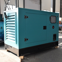 Groupe électrogène diesel Ricardo 30kW 37.5kVA 40kVA, moteur 4 cylindres, triphasé, IP23, CE, pour alimentation de secours d'appartement