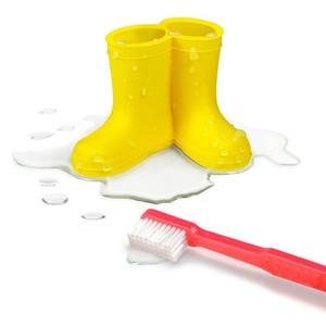 Botas de lluvia de silicona <span class=keywords><strong>para</strong></span> amantes, artilugios creativos de baño <span class=keywords><strong>para</strong></span> <span class=keywords><strong>padres</strong></span> e hijos, soporte <span class=keywords><strong>para</strong></span> cepillo de dientes con bolígrafo cosmético - Product Image 6