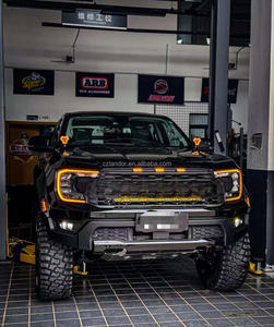 Kit de Carrocería de Alta Calidad para Ranger T6-T9 2012-2021, Estilo Raptor, Luces LED Delanteras/Traseras, Rejillas de Acero, Capó Universal - Product Image 3