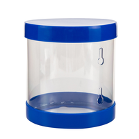 Distributeur mural transparent de sacs anti-vomissement en PC pour cliniques, maisons de retraite et ambulances