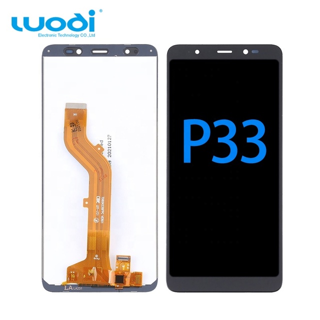 Wholesale Lcd Afficher Telephone Portable Display Glass Combo Assembly for Itel P33 Mobile Phone