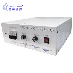 Mesin pembersih ultrasonik 1MHz untuk pembersihan yang sangat bersih dan bebas kerusakan dan pembersihan semikonduktor Wafer