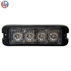 YUANHAO-módulo de luz led estroboscópica, luz de advertencia de emergencia, base de aluminio, parrilla, luces verdes estroboscópicas, dc12-24v, 3W - Product Image 1