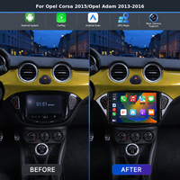 Lecteur multimédia de voiture avec écran IPS HD de 9 pouces, radio FM, caméra de recul pour Opel Corsa 2015 Opel Adam 2013-2016, fabrication OEM ODM