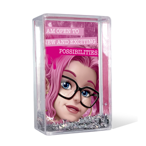 Cornice glitterata con carte di affermazione WOW Generation - Product Image 2