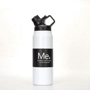 Bouteille d'eau de voyage 750 ml 950 ml en acier inoxydable 304 à double paroi isolée sous vide pour usage extérieur - Product Image 2