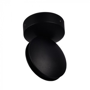 V-TAC VT-707 7W LED moderna lampada da parete IP65 nera con bianco caldo in alluminio 3000K Base del corpo del PC solare alimentato per uso esterno - Product Image 3