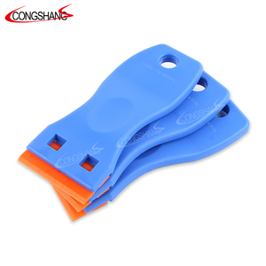 Wholesale vinyl tools glue sticker removal scraper plastic razor scraper cutter