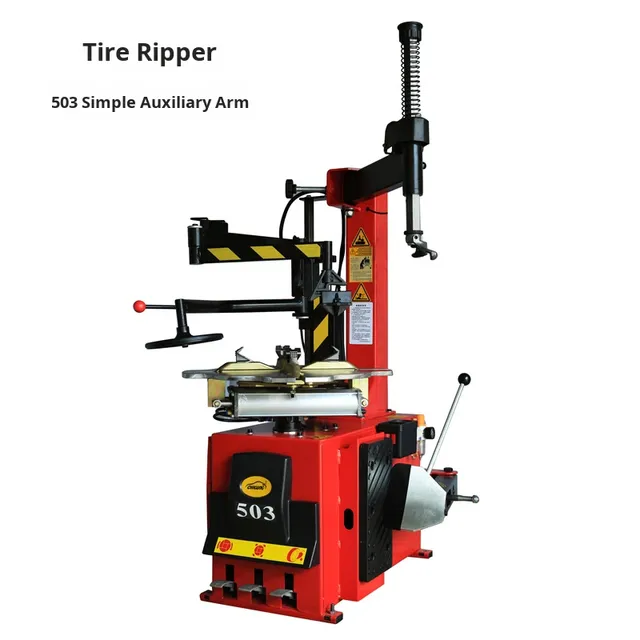 110V 220V Pneumatic Automatic Car Tyre Changer Balancer Combo Machine 503+Auxiliary Arm 1040mm Max Wheel Diameter 1.1kW Motor