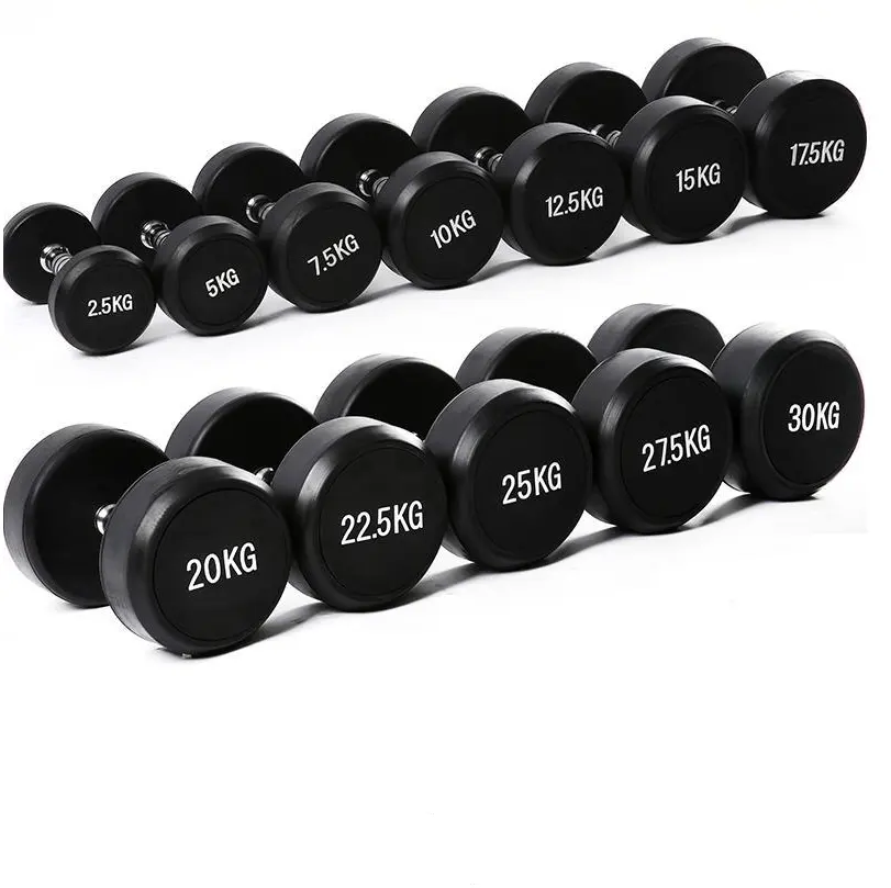 Ücretsiz kargo profesyonel 12 taraf dambıl LBS ağırlıkları Dumbbells Set