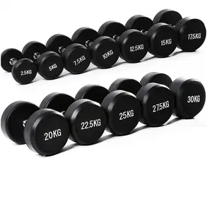 משלוח חינם מקצועי 12 צדדים dumbbell ב קילו משקולות סט משקולות סט