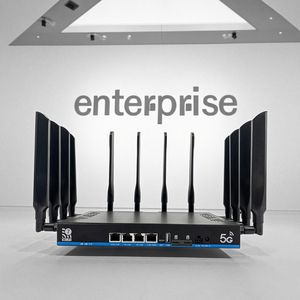 Bộ định tuyến gia đình văn phòng doanh nghiệp mới wifi7 ba băng tần 2.4G/5.8G/6GHz 19000Mbps 2.5GB WAN + Cổng USB X75 5G Modem 1GB DDR4 khe cắm Sim kép - Product Image 1