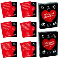 Nouvel ensemble de 50 cartes de jeu interactives pour couples, en anglais, pour divertissement transfrontalier - Accessoires de pénalisation pour jeux de table en couple