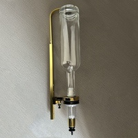 Nouveau Distributeur de Parfum Couleur Or, Design Rotatif 750 ml, pour 6 Bouteilles, Présentoir Complet de Magasin avec 6 Pompes Distributrices