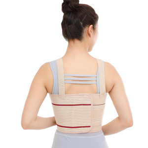 Leyubang <b>Back</b> Rib Support Strap Adjustable Chest <b>Protector</b> Smlxl For <b>Back</b> Pain Relief - Product Image 1