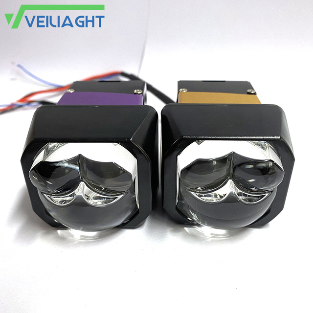 Exclusive Mold 1.6" LED Matrix Projector Head Light for 12V Automobiles Truck Bus Cars 1.5 Inch Bi Led Projector Lens