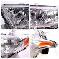 Ensemble de phares de voiture pour Toyota Highlander 2012-2014, type USA, phare avant, accessoires de lumière avant, pièces détachées