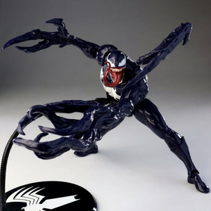 NUEVO Ultimate Spider-Man Venom Lethal Neighbor Spider-Man Symbiotic Black Suit Figura de Acción Articulada de PVC Modelo Muñeco Anime en Caja - Product Image 2
