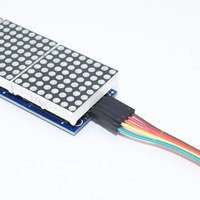 Fabricante directo Venta caliente MAX7219 Módulo de matriz de puntos Módulo de microcontrolador 4 en una pantalla