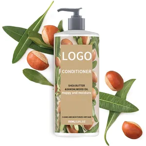 Natural Leave-in Conditioner Sulfate-free Color-Protection Hair-Repairing And Sandalwood Shea Butter Organic Hair Conditioner