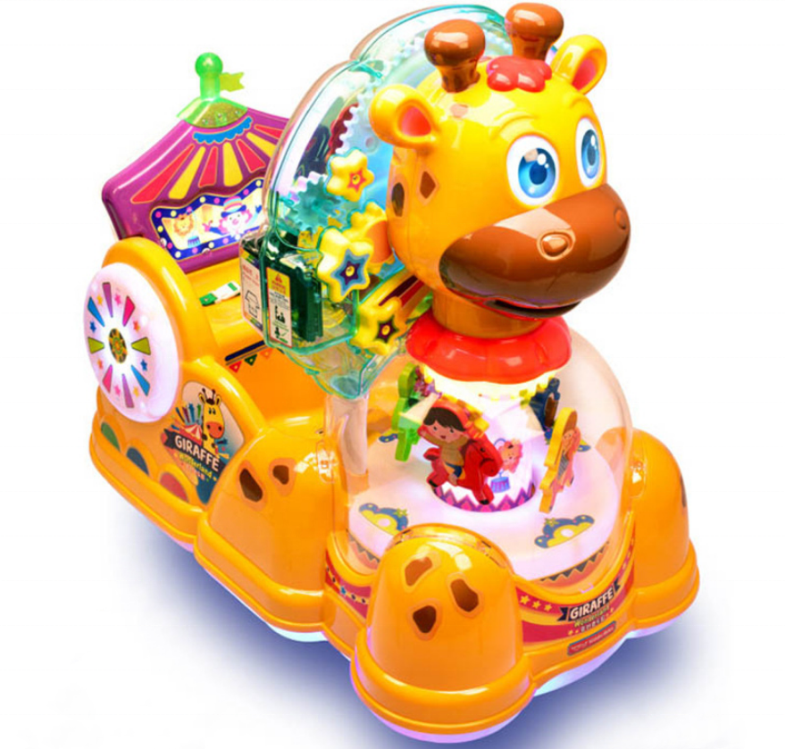 Giraffe Ride Machine Dinibao Coin Operated Giraffe Kiddie Ride Machine - Affordable ...