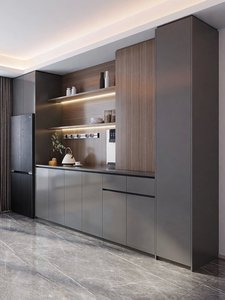 Buffet de salle à manger personnalisé haut de gamme, meuble de rangement moderne pour salon, livraison mondiale - Product Image 2
