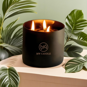 Candela Profumata di Lusso a 3 Stoppini in Cera di Soia, Naturale, per Aromaterapia, Regalo, Decorazione, Etichetta Privata, OEM - Product Image 6