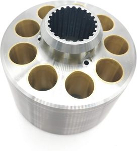 Pièces de pompe hydraulique HPV95 HPV95A (plongeur, bloc-cylindres, plaque de soupape) pour pompe à piston d'excavatrice PC200-7 PC200-8 - Product Image 3