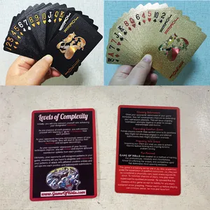 Proveedor de China Impresión de logotipo Juego de cartas para adultos personalizado Cartas de juego de Grado Superior personalizadas Jogo De Baralho Pokerkarte Cartes jouer White