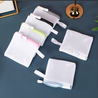 10*10cm Mini taille petite taille sac à linge plus épais pour sac de média filtrant à boule d'aquarium pour le traitement de l'eau